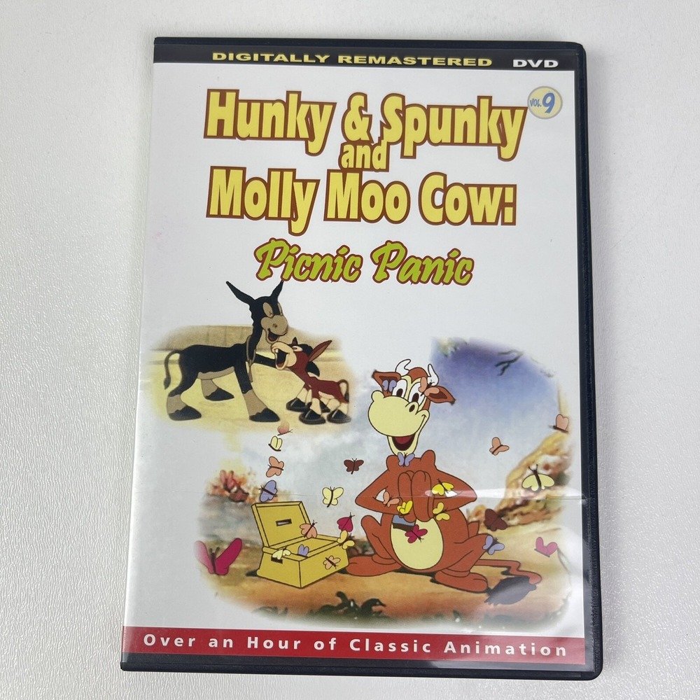 Cartoon Craze Presents Hunky  Spunky and Molly Moo Cow Picnic Panic DVD‎ 2006